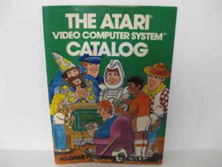 Atari 43 Game Catalog (Green) - Atari 2600 Manual